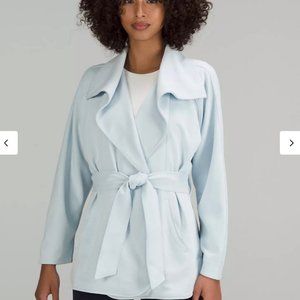 Lululemon Softstreme Belted Wrap Powder Blue- XS/S